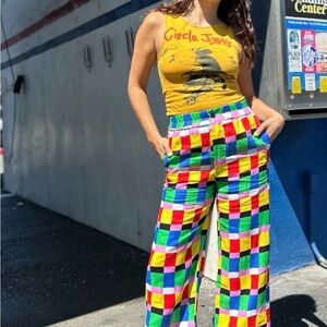 NWT nooworks Catalina pants small candy weave